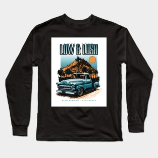 Low & Lush - A Lifestyle In Motion - Vintage Truck Long Sleeve T-Shirt